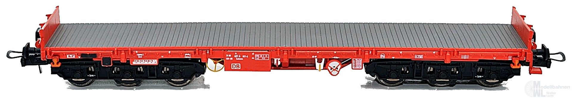 NW 22085 NPE NW22085 - Schwerlastwagen Salmms-u 454 DB AG verkehrsrot - 1. Betr.Nr. Ep.V/VI 1:87